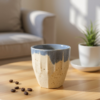 Ceramiczna Czarka do Kawy - Lazur - obrazek 3