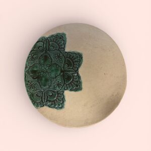 Ceramiczny Talerz Mandala Natury