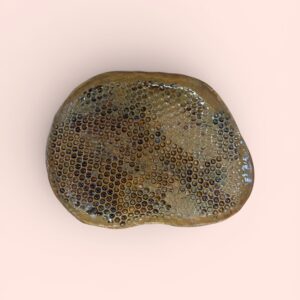 Ceramiczny Talerz Plaster Miodu