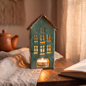 Ceramiczny Domek Lampion