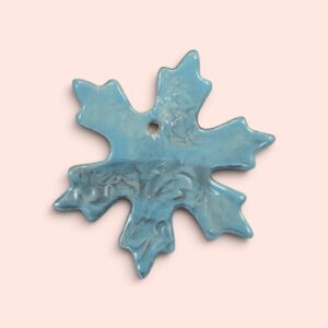 Ceramiczna ozdoba świąteczna – Gwiazdka Błękitna